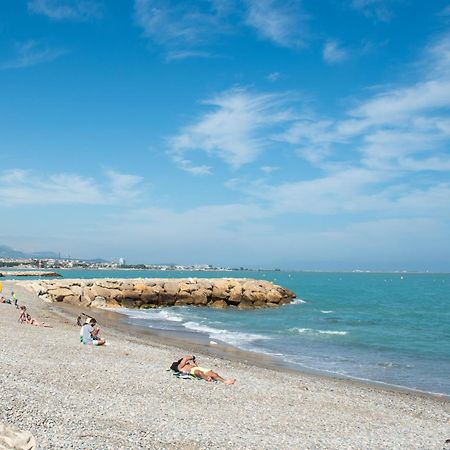 Appartement Vue Mer Cagnes-sur-Mer Exteriör bild