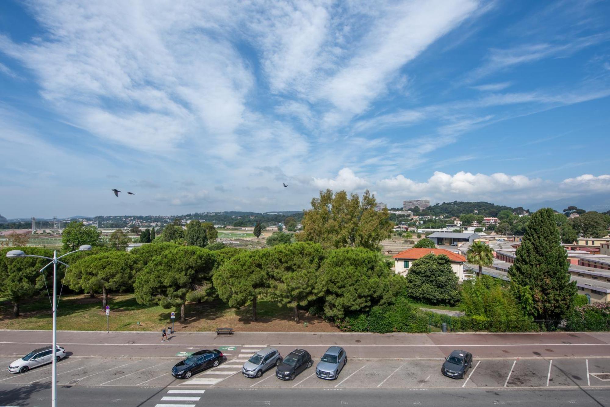 Appartement Vue Mer Cagnes-sur-Mer Exteriör bild